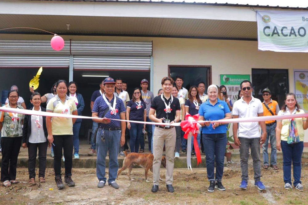 PRDP-10 opens P11M cacao facility in Kadingilan town