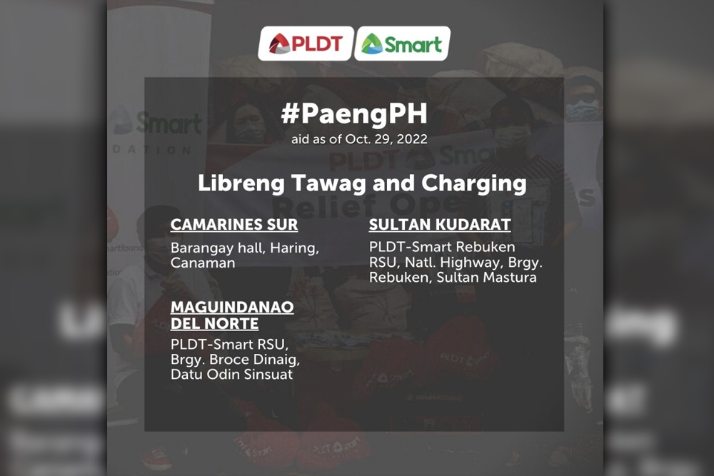 PLDT, Smart confirm network stayed resilient following #PaengPHq