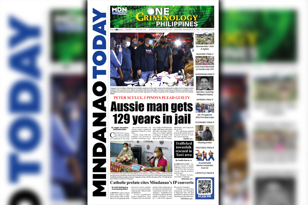 THE MINDANAO TODAY NOVEMBER 9-10, 2022