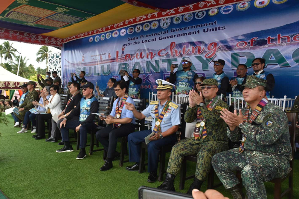 Abalos lauds launching of Bantay Dagat Task Force-Sulu