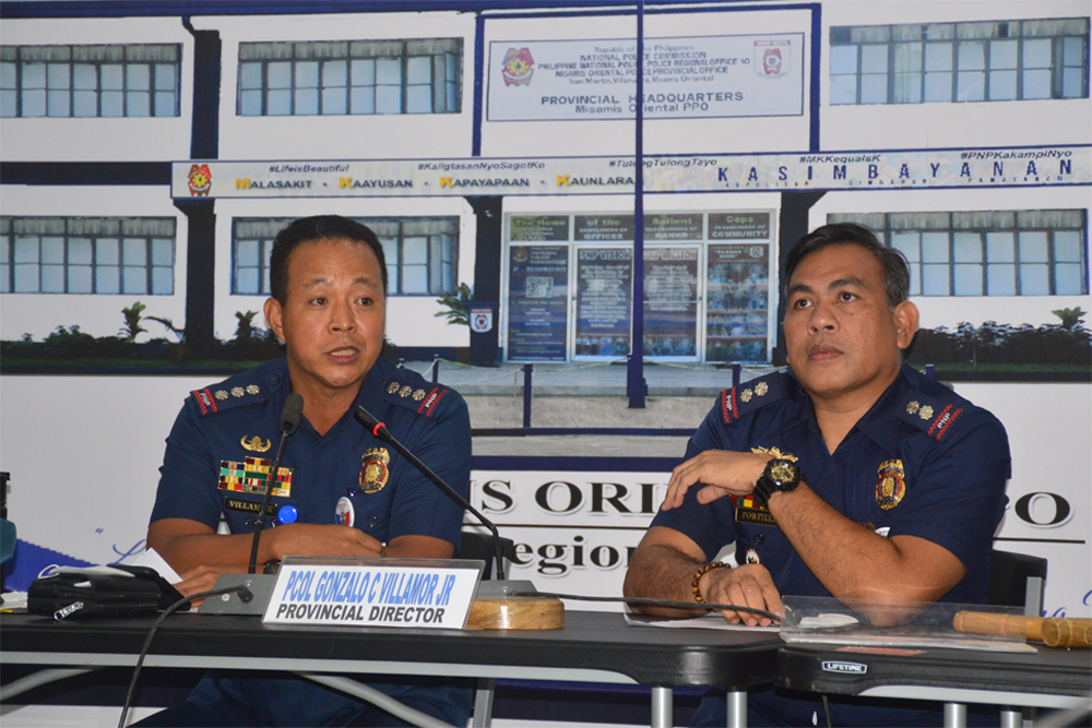 In PD Villamor’s 1st 100 days, MisOr cops nab 143 suspects, nets P1M ‘shabu’