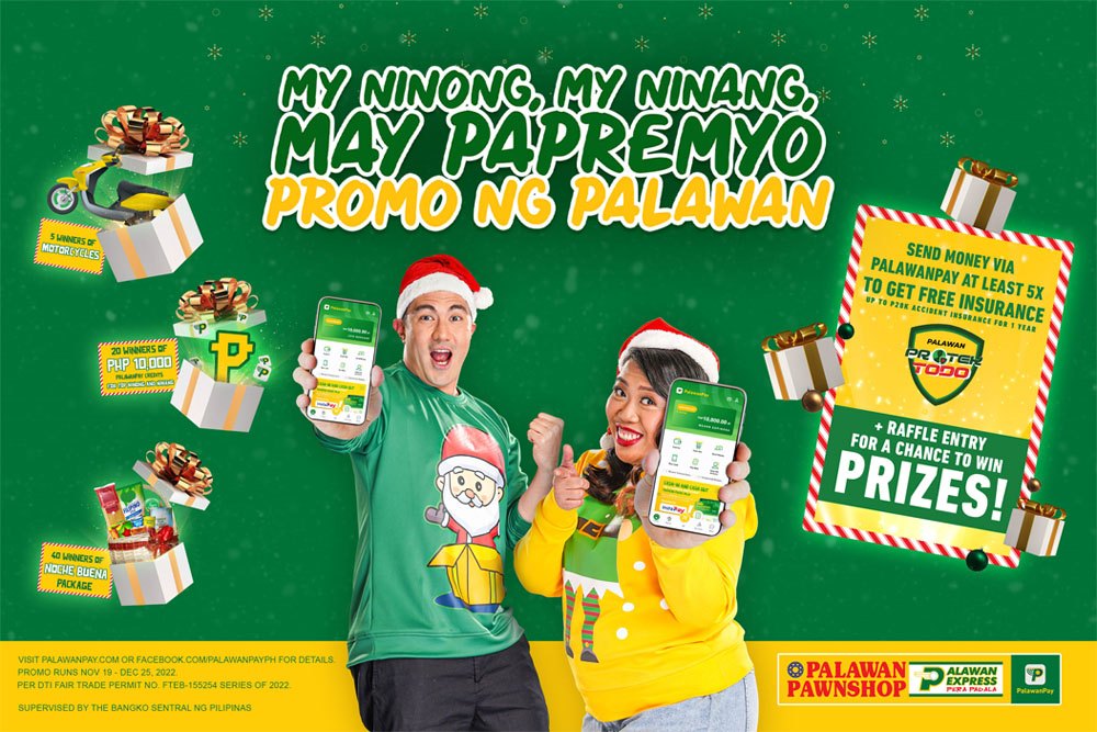PalawanPay is now QR Ph compliant, launches “My Ninong, My Ninang” Christmas Promo