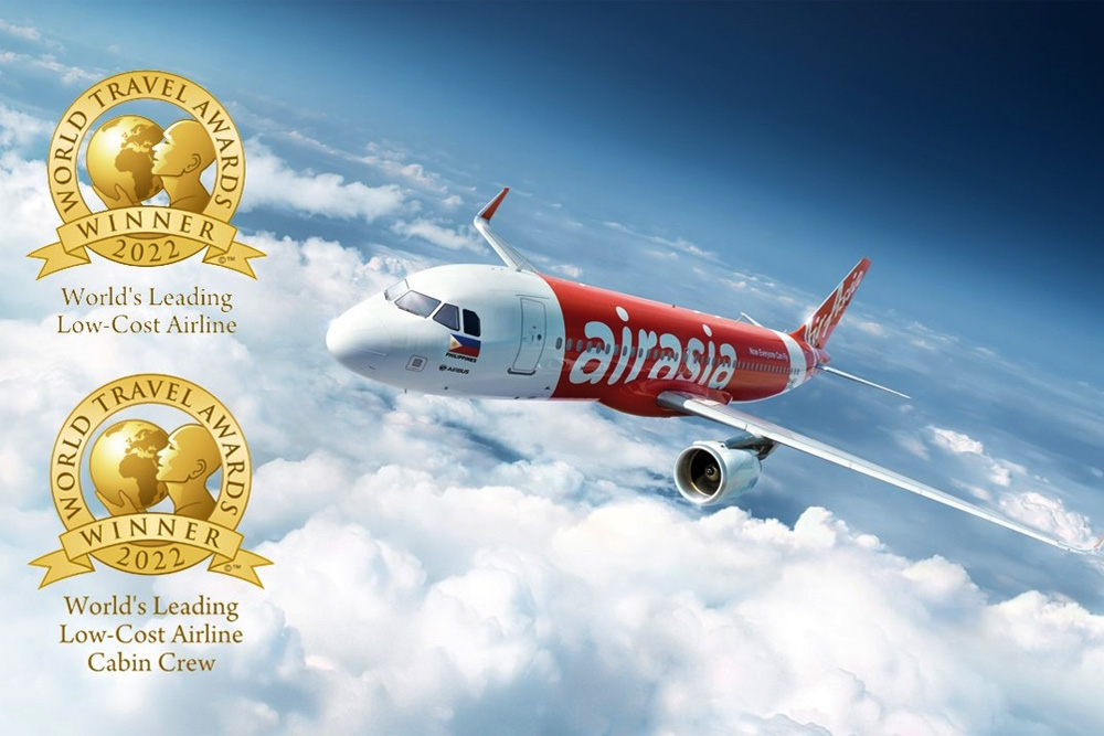 Double celebration in the air: AirAsia wins World’s Leading Low-Cost Airline 2022 & World’s Leading Low-Cost Airline Cabin Crew 2022 at 29th World Travel Awards