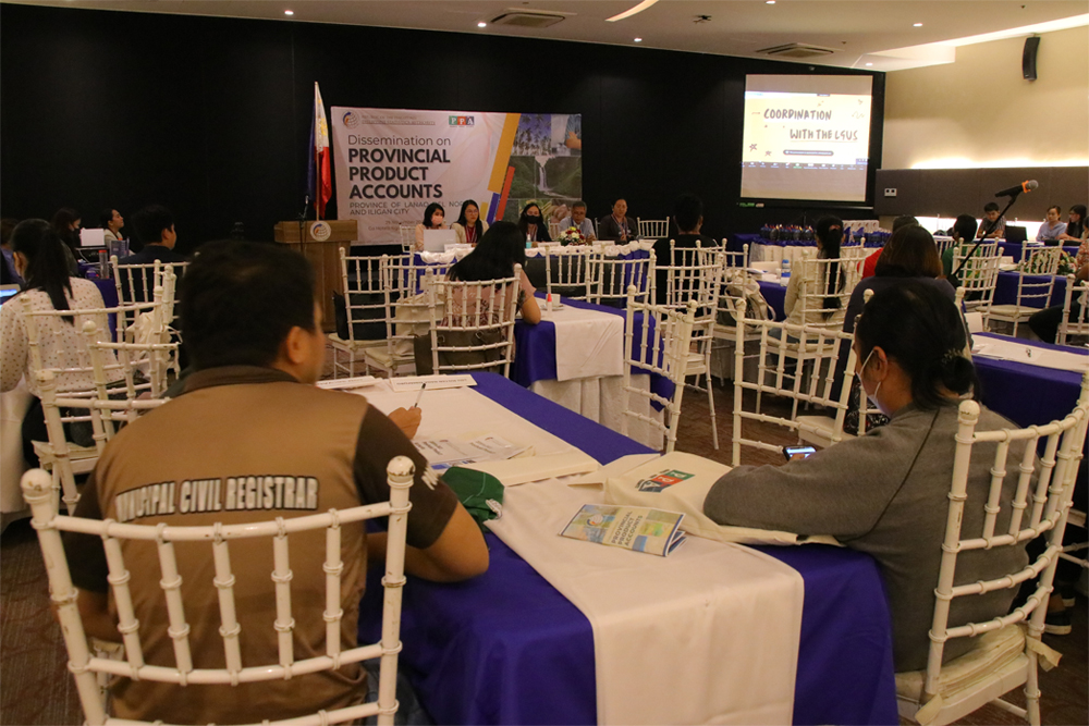 The PSA-Lanao del Norte gathers stakeholders for information dissemination on Provincial Product Accounts (PPAs) for Iligan City and Lanao del Norte (Angelo Dologmandin | PIA-10 | Lanao del Norte)