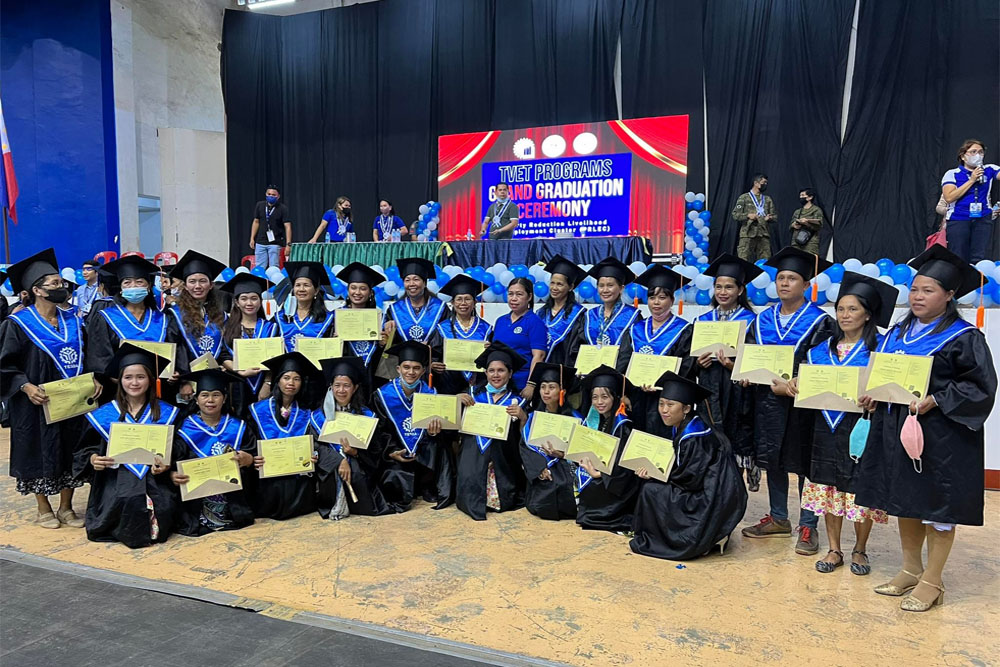 202 IPs from Gingoog graduate in TESDA courses