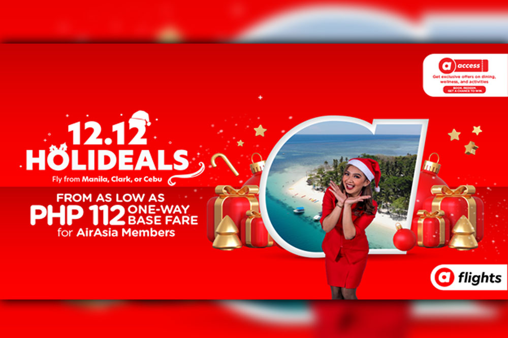 AirAsia Philippines launches 12.12 Holideals, ends 2022 strong with high load factor