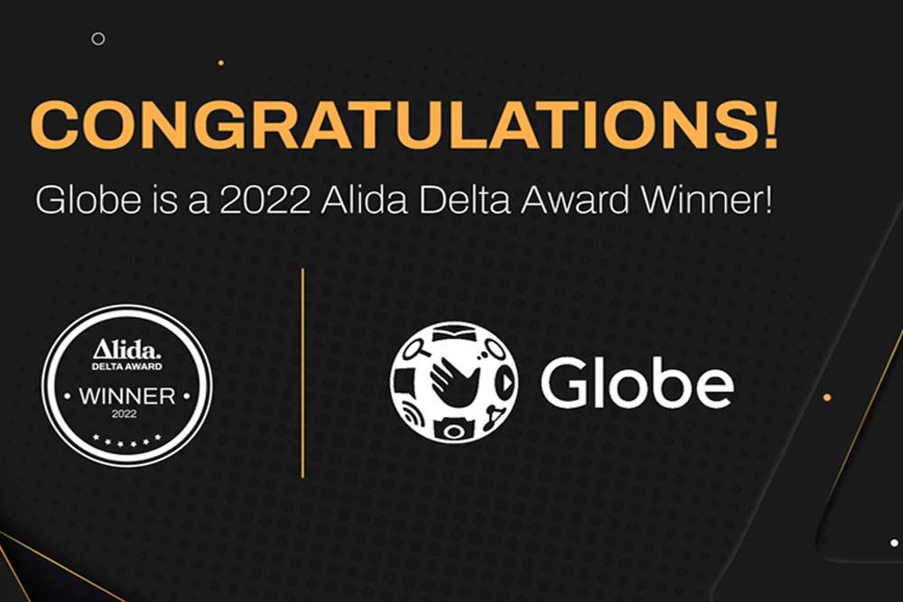 Globe bags Alida Delta Award 2022 for championing customer understanding