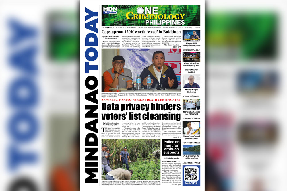 THE MINDANAO TODAY JANUARY 6-7, 2023