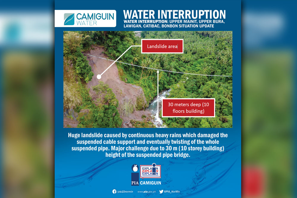 CWC addresses water supply concerns after landslide