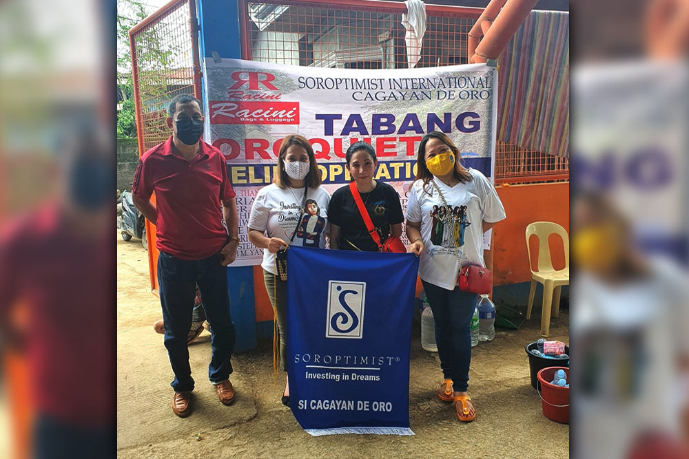 Tabang Oroquieta: Relief operations by Soroptimist International Cagayan de Oro