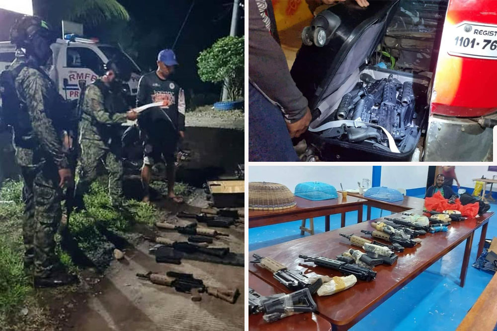 Indonesian, 2 others charged for Sarangani gun smuggling try