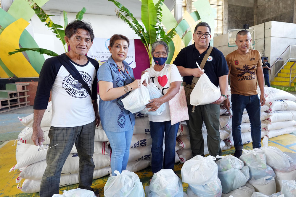 OVP turns over 500 sacks of rice to flood-affected areas in LDN