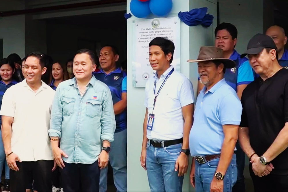 Gingoog LGU, Sen. Bong Go turnover new 4-story CCGC Building