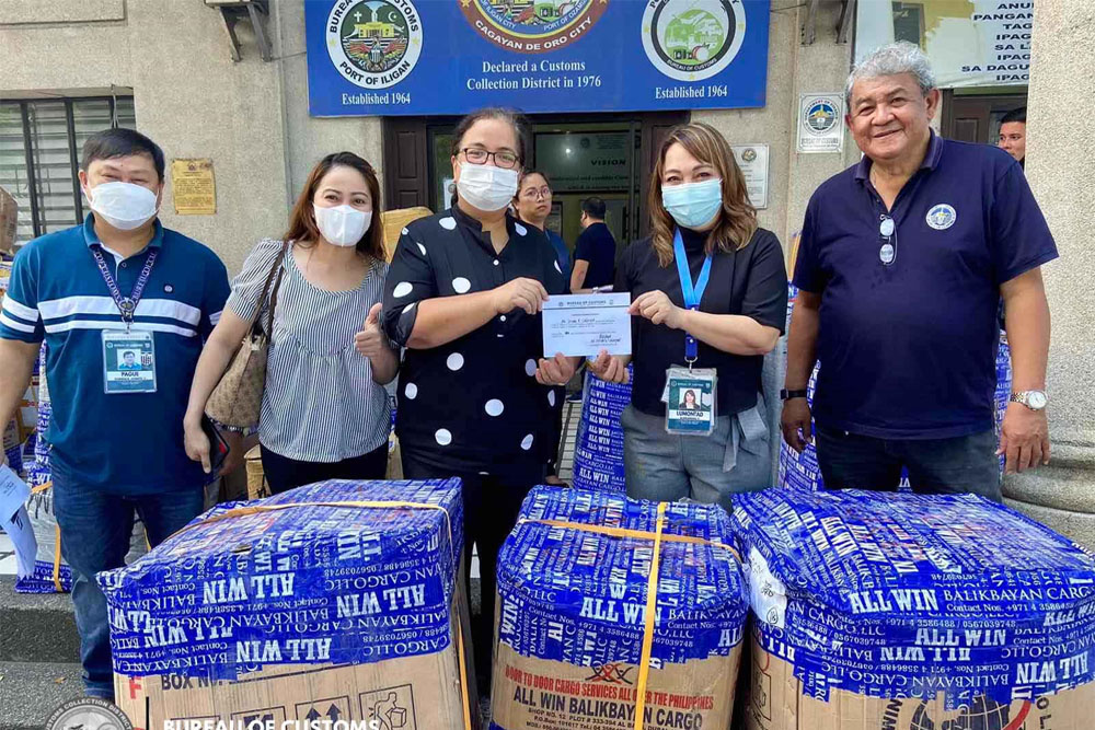 BOC-CDO distributes ‘Balikbayan Boxes’ in NorMin