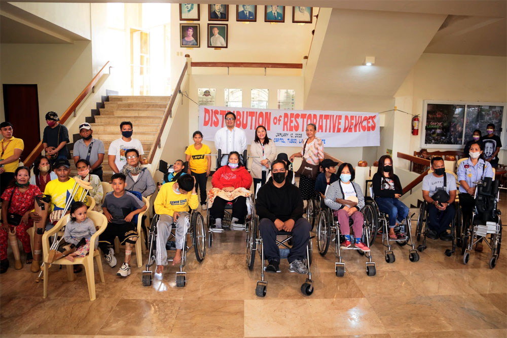 LDN PSWDO gives assistive devices to 49 PWDs