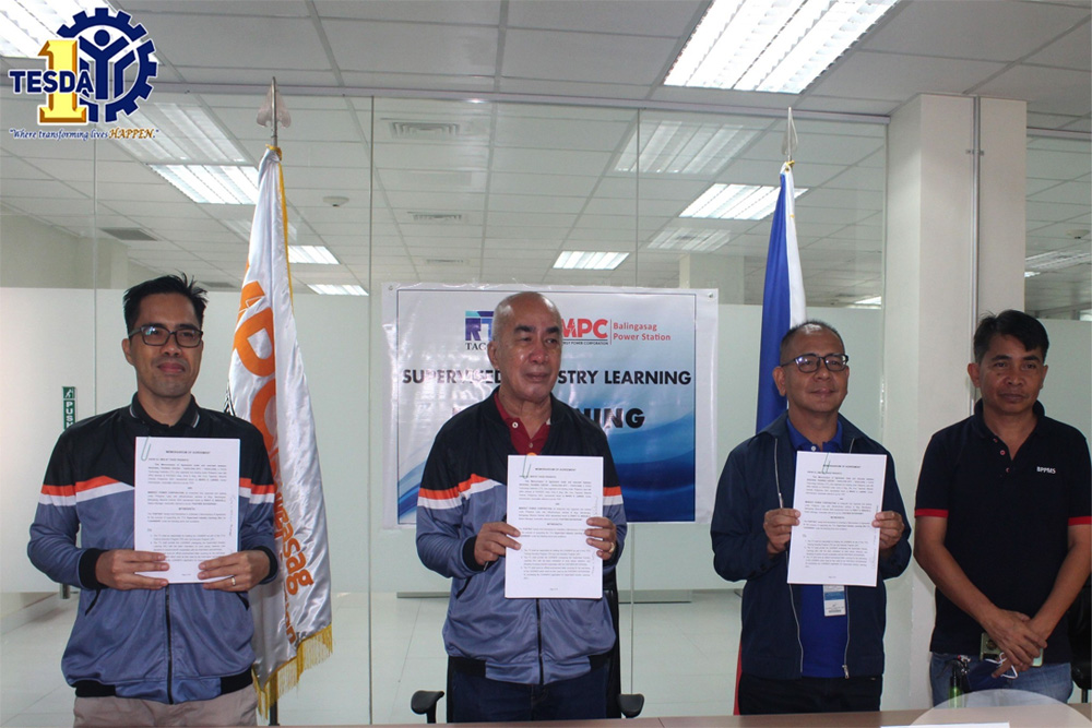 TESDA-MisOr, Minergy Power Corp ink MOA on SILs