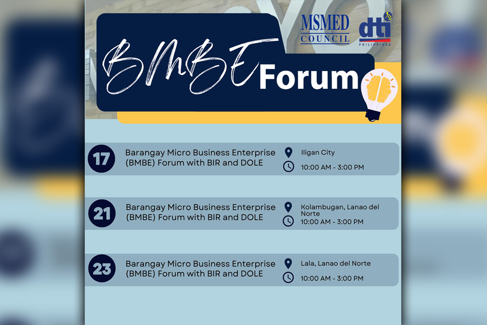 DTI Lanao del Norte invites MSMEs to BMBE forum