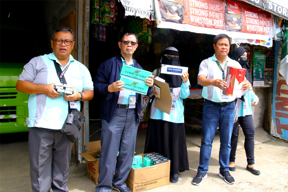 BIR conducts enforcement ops vs 13 illicit cigarette retailers in Iligan