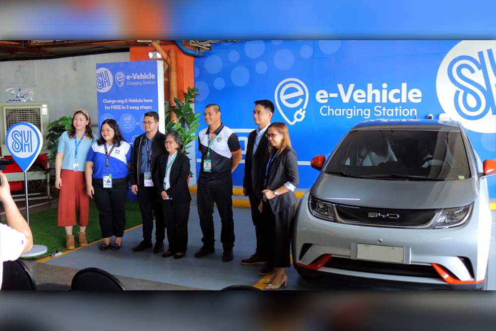 SM CDO malls debut EV charging stations