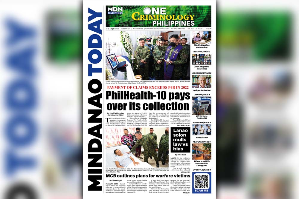 THE MINDANAO TODAY FEBRUARY 17-18, 2023