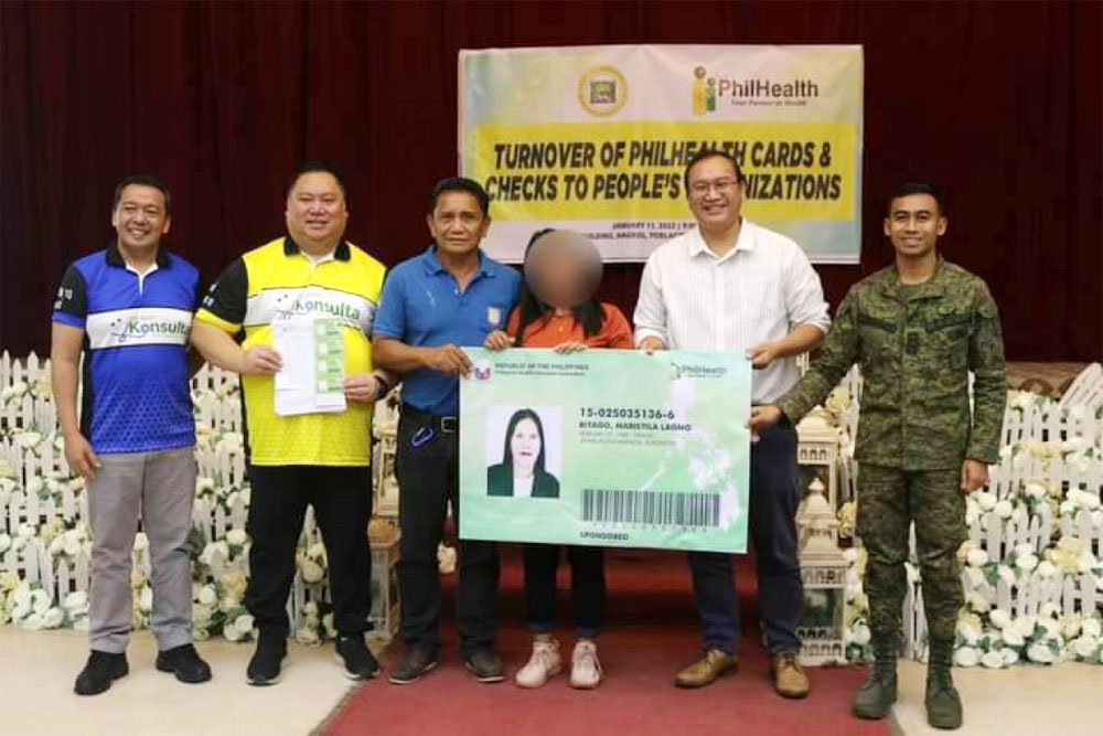 PhilHealth ensures 105 ex-NPA rebels’ access to medical care in Valencia