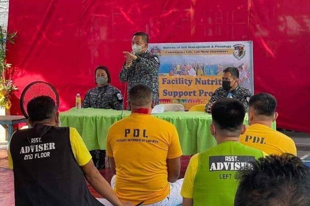 BJMP lauds anti-drug drive, welfare programs in Zambo jail