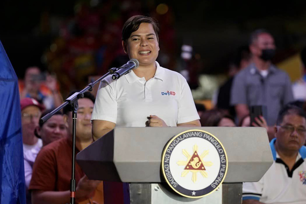 SWS: VP Sara Duterte receives 'excellent' net satisfaction rating