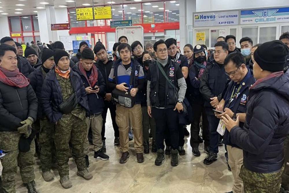 PH contingent to Türkiye starts relief mission