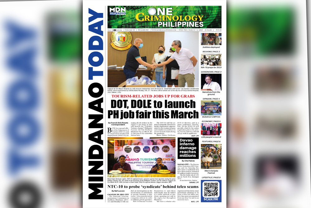 THE MINDANAO TODAY MARCH 1-2, 2023