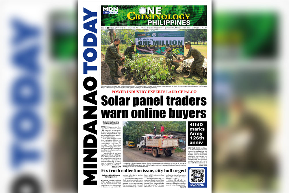 THE MINDANAO TODAY MARCH 13-14, 2023