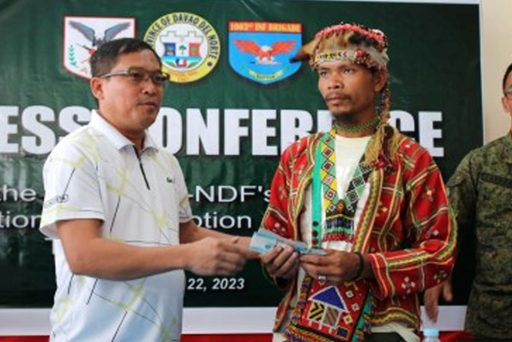 IP leader in UCCP-Haran saga surrenders, vows to support gov't