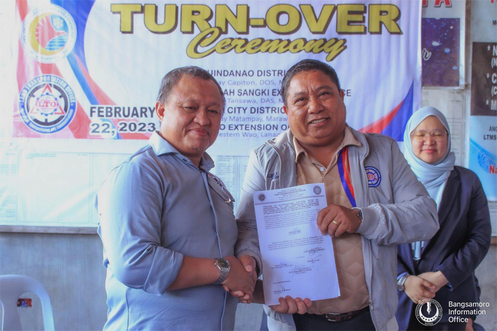 BARMM takes over two LTO district offices