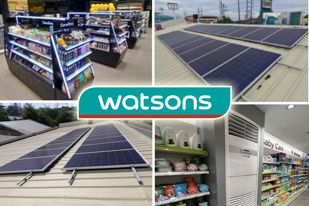 Watsons Takes Further Steps Towards Sustainability with the Use of Renewable Energy