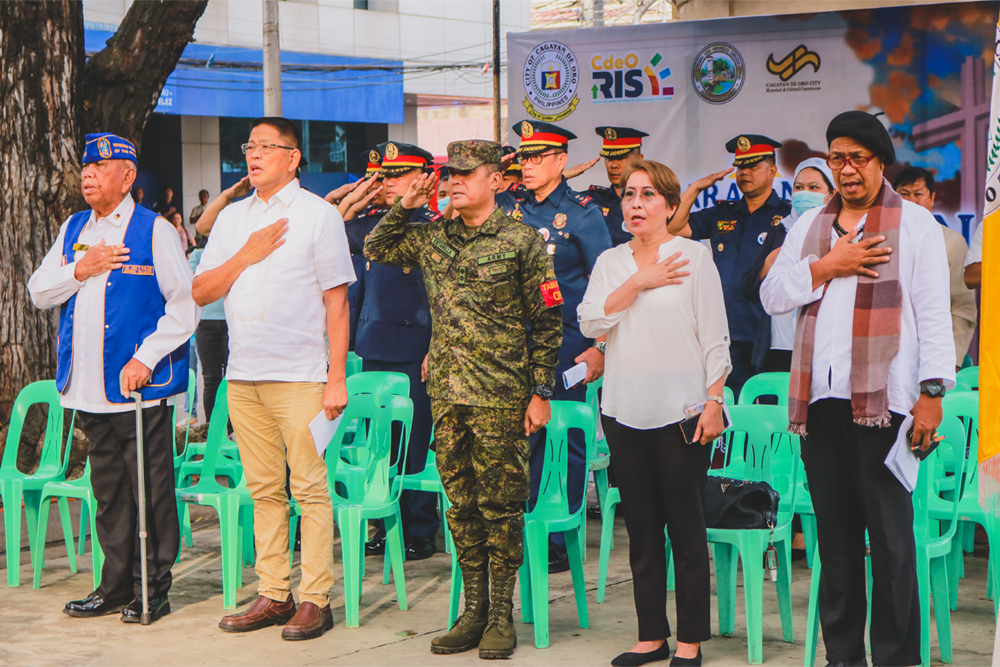 Gov’t offices in Oro gather for 81st Day of Valor