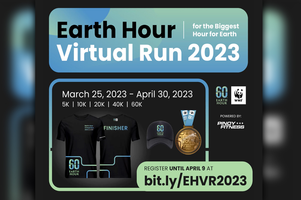 Earth Hour Virtual Run 2023 PH runs for the Biggest Hour for Earth