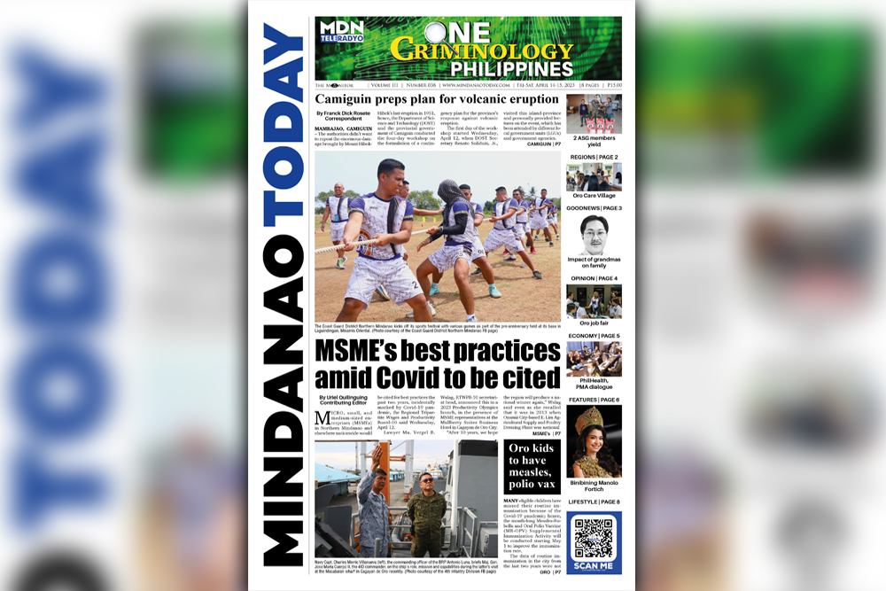 THE MINDANAO TODAY APRIL 14-15, 2023