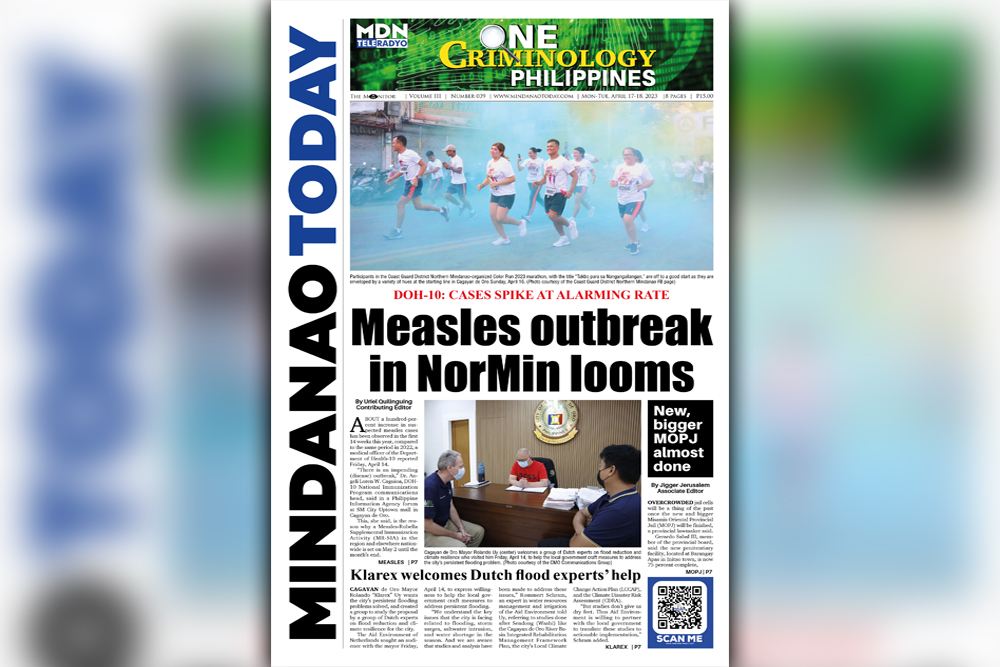 THE MINDANAO TODAY APRIL 17-18, 2023