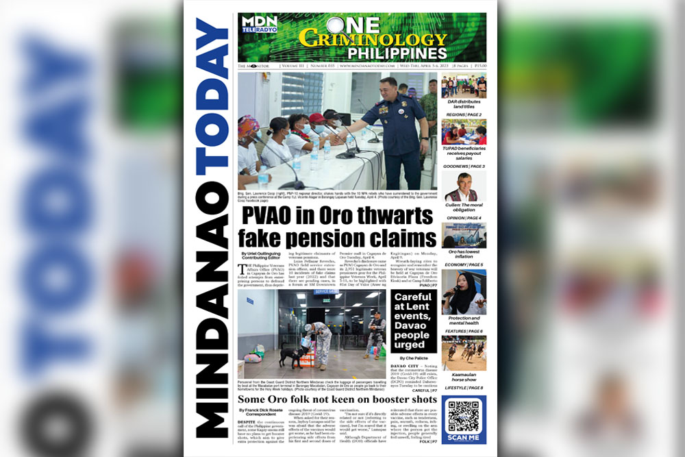 THE MINDANAO TODAY APRIL 5-6, 2023