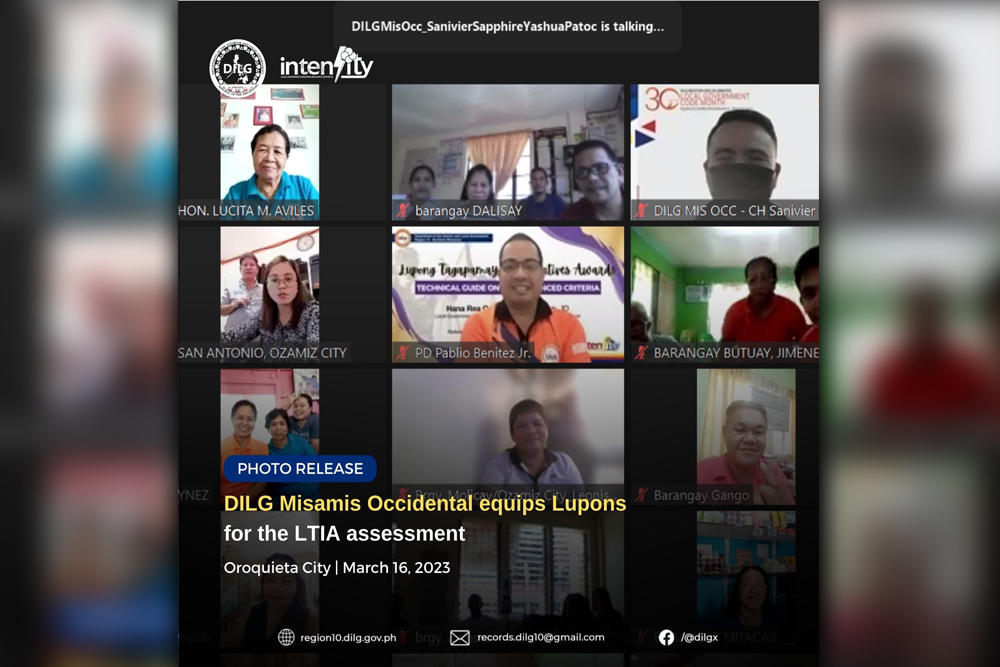 DILG MisOcc equips Lupons for LTIA assessment