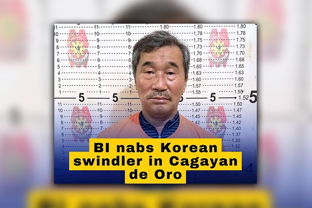 BI nabs South Korean swindler in Cagayan de Oro