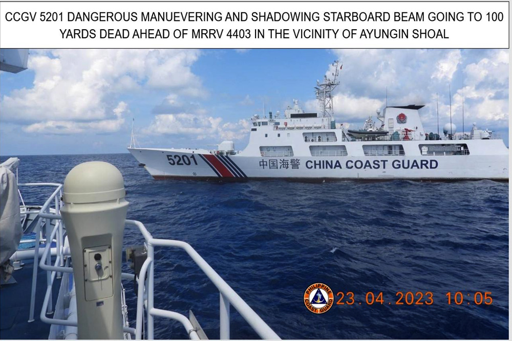 DFA rebukes Chinese Coast Guard’s ‘dangerous maneuvers’ in WPS