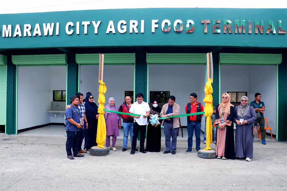 Gov’t unveils new agri food terminal in Marawi