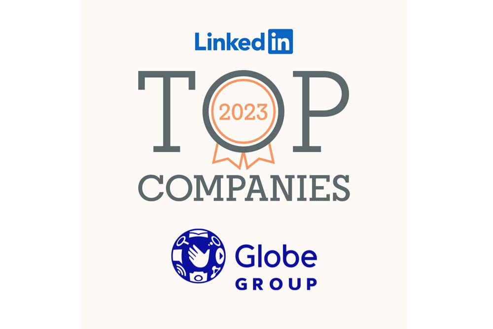 Globe Group earns spot on LinkedIn's 2023 Top Companies List in PH for employee-centered approach