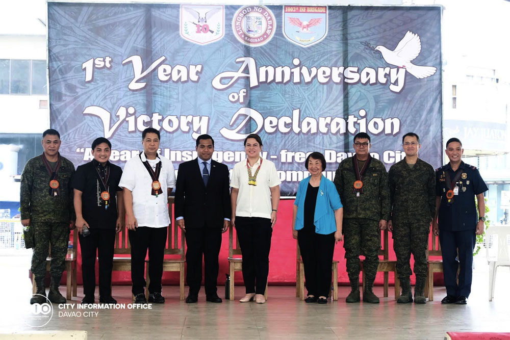 VP Sara hails Davao City's peacebuilding initiatives