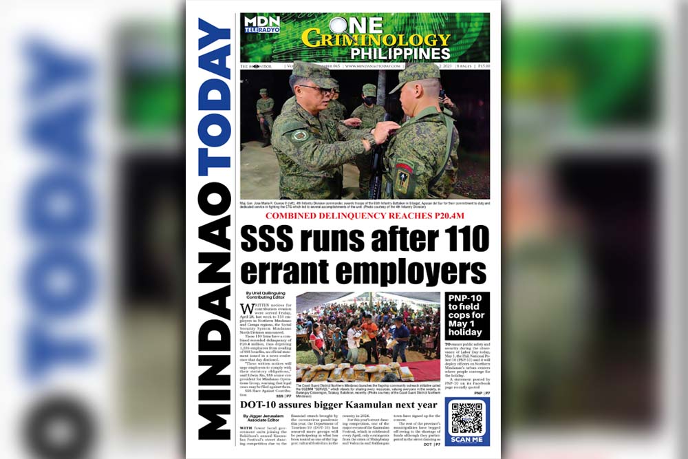 THE MINDANAO TODAY MAY 1-2, 2023