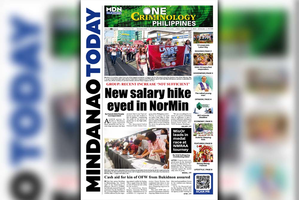 THE MINDANAO TODAY MAY 3-4, 2023