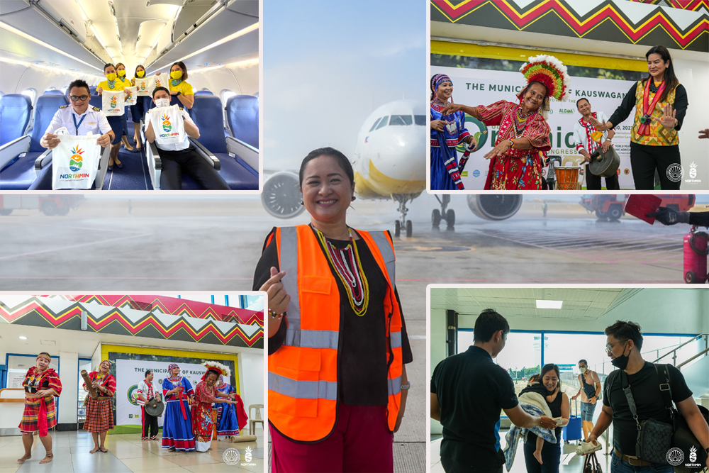 DOT-10 welcomes passengers of CebuPac’s inaugural Clark-Cagayan de Oro flight