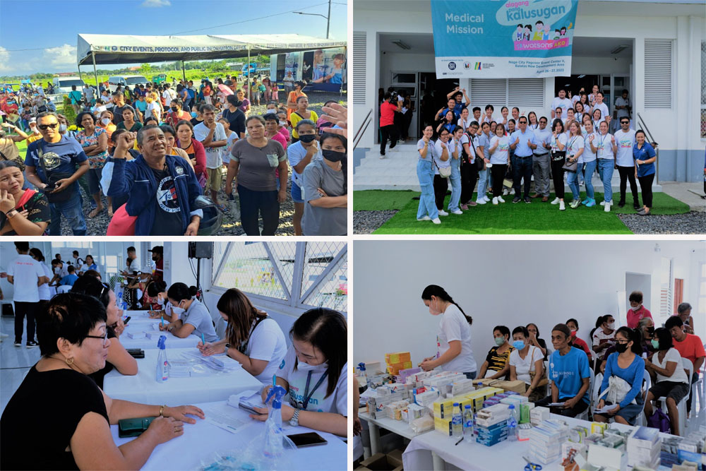 Watsons “Alagang Pangkalusugan” Medical Mission Touches Lives in Naga City