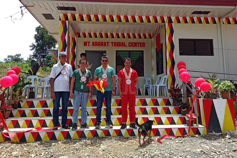 Agusan Sur IP community gets P3.5-M tribal center