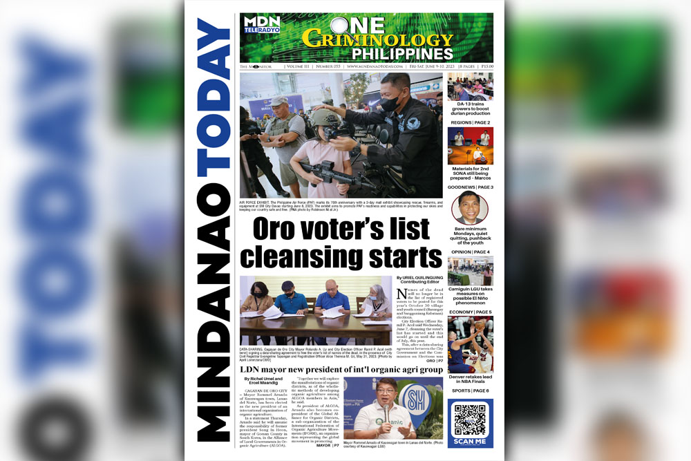 THE MINDANAO POST JUNE 9-10 2023